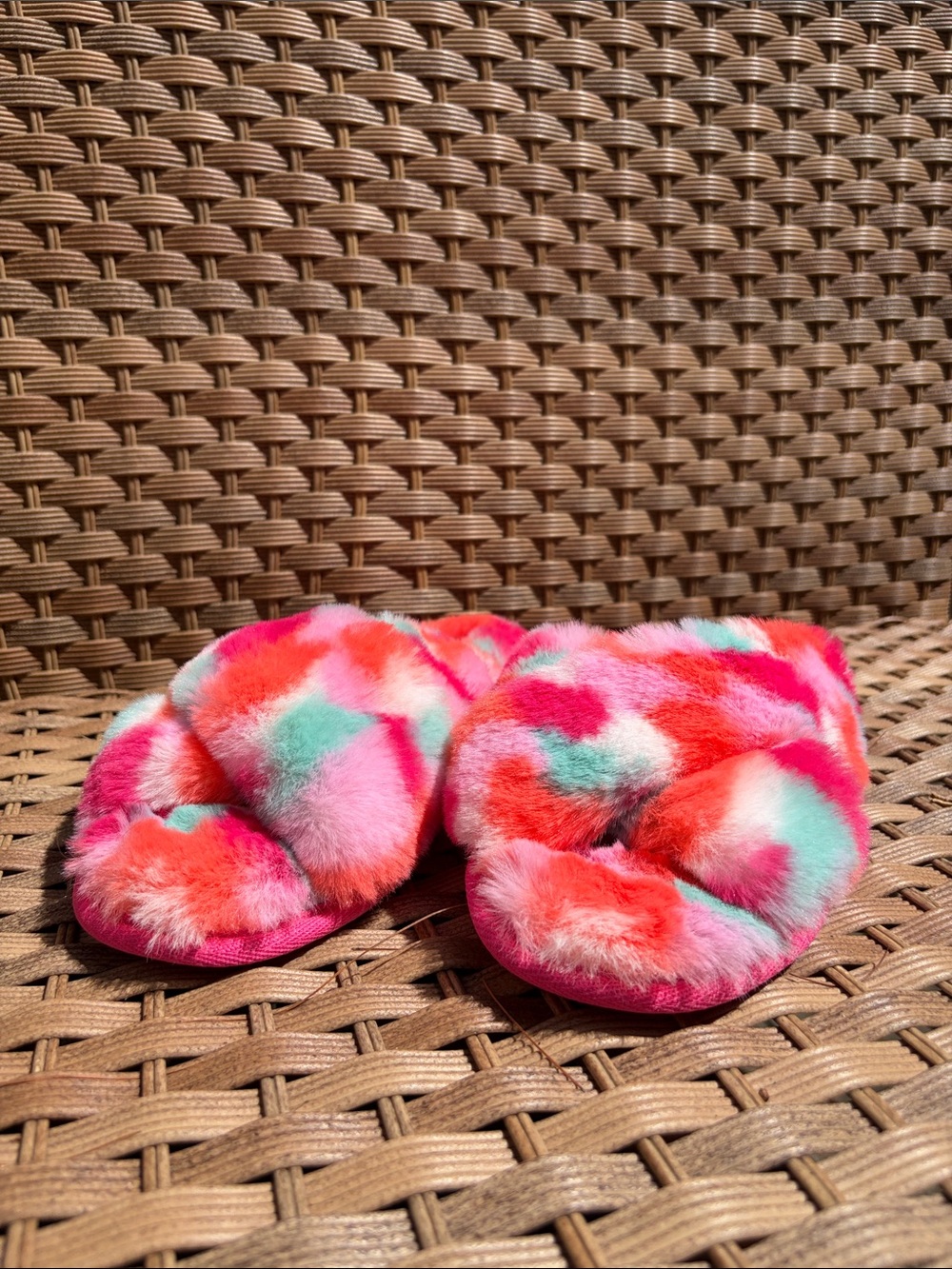 Fuzzy Slippers - Picture 2 of 5